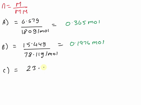 calculate-the-number-of-moles-of-molecules-in-the-following-samples-a-657-g-hzo-mole-b-1544-g-benzene-cshs-mole-c-2304-g-ethyl-alcohol-czhsoh-mole-d-606x1024-molecules-coz-mole-e-a-sample-of-33204