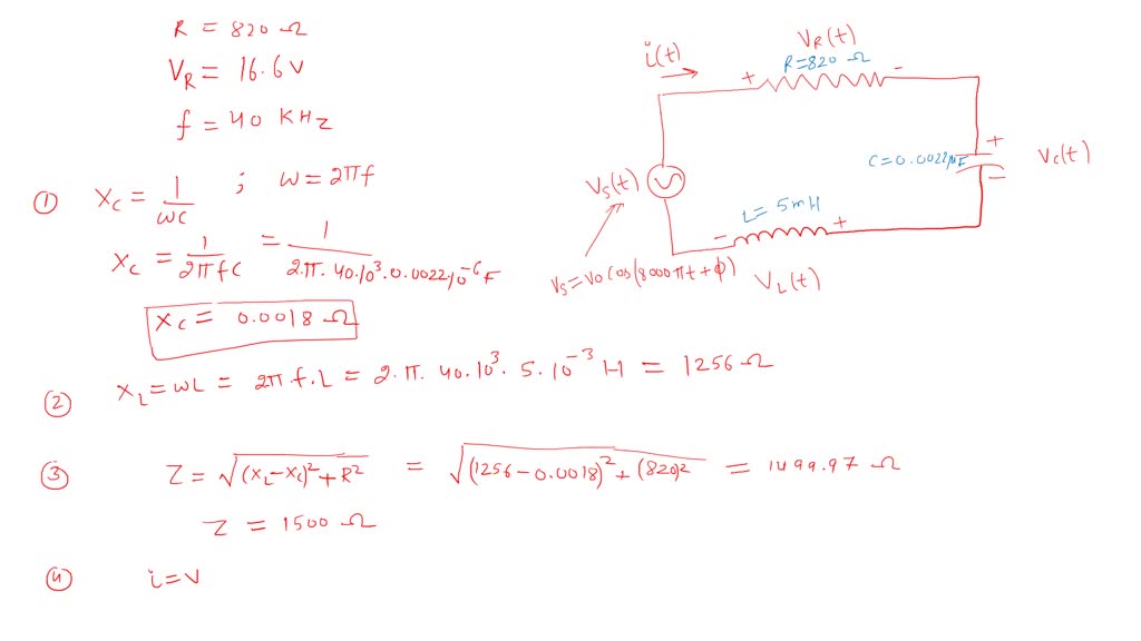 SOLVED Consider the 3 different ACcircuits from the previous question. The first circuit has