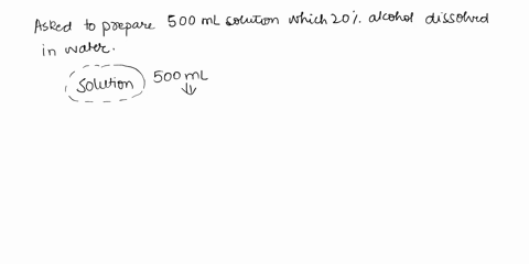 i-want-to-make-a-total-solution-of-5000-ml-of-a-solution-that-is-a-200-solution-of-alcohol-dissolved-in-waterhow-do-i-do-this-please-30846