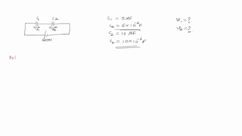 two-capacitors-of-capacitance-510-6-f-and-1010-6f-are-connected-in-series-to-a-200v-dc-supply-find-the-charge-on-each-capacitor