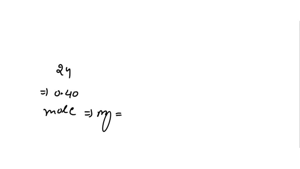 SOLVED Experiment 3 You did and determined. Arrange your calculations