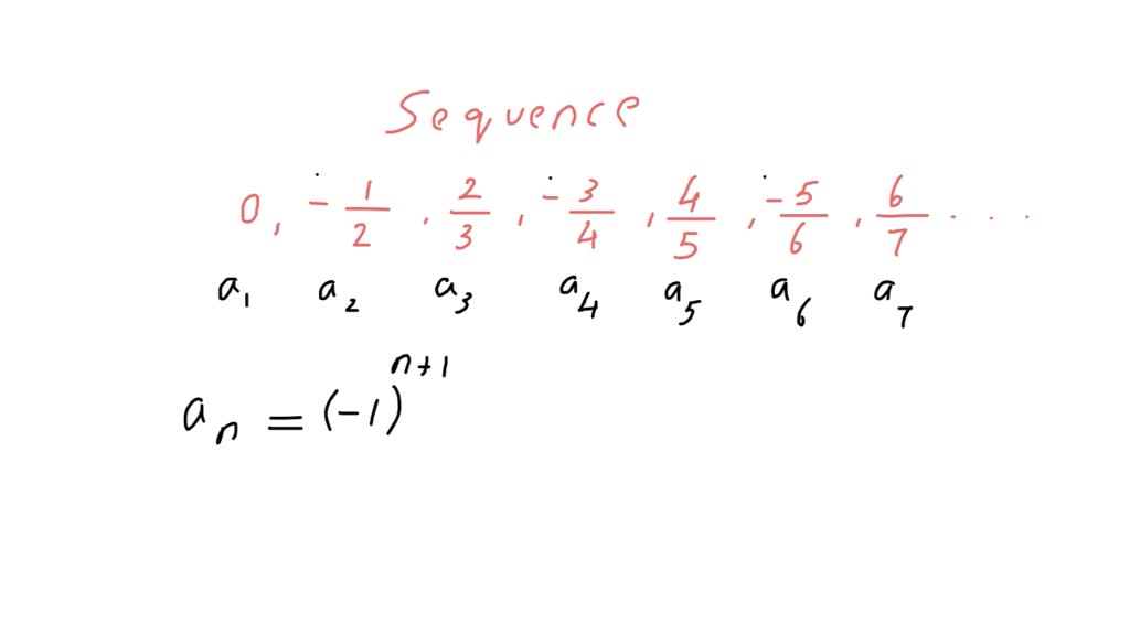 Find An Explicit Formula For A Sequence Of The Form A1 A2 A3 With The Initial Terms Given 8357