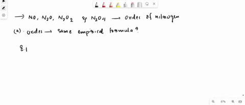 no-n20-n202-and-n204-are-oxides-of-nitrogen-a-which-of-the-oxides-have-the-same-empirical-formula-b-which-of-the-oxides-has-less-than-50-oxygen-by-mass-93763