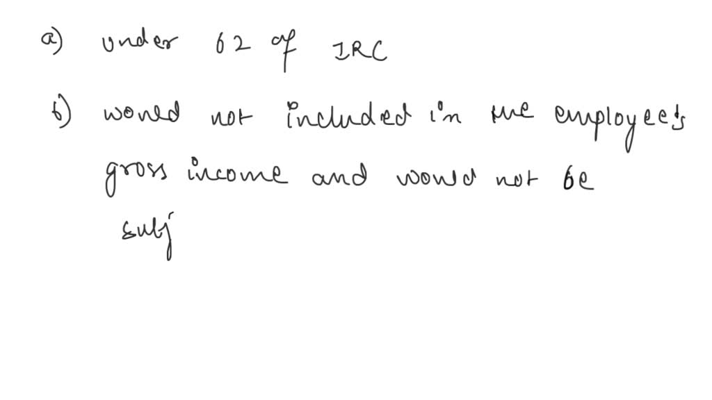 SOLVED 341 Classifying Deductions. For each of the following expenses