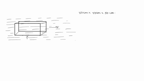 a-block-of-wood-is-floting-on-water-with-its-dimmensions-50cm50cm50cm-inside-the-water-calculate-the-buoyant-force-acting-on-the-block