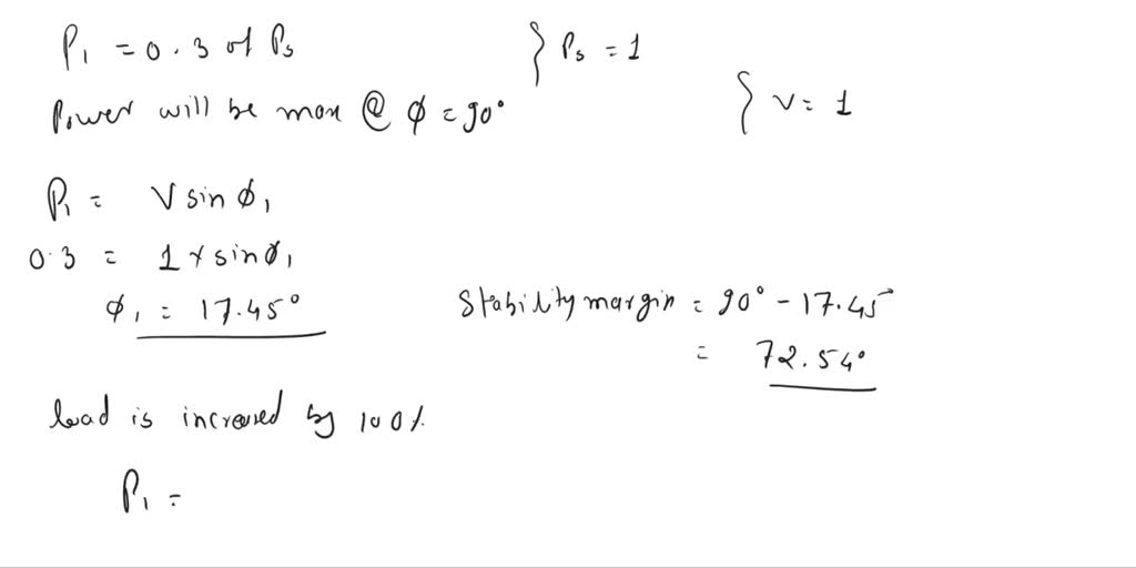 solved-a-synchronous-motor-having-a-steady-state-stability-limit-of