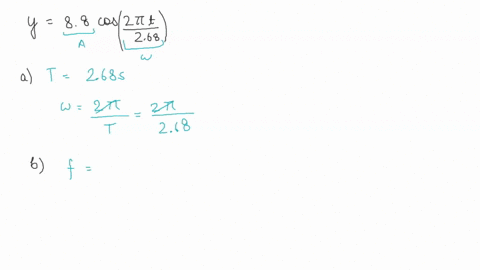 a-mass-is-attached-to-the-end-of-a-spring-and-set-into-oscillation-on-a-horizontal-frictionless-surface-by-releasing-it-from-a-stretched-position-the-position-of-the-mass-at-any-time-is-desc-14753