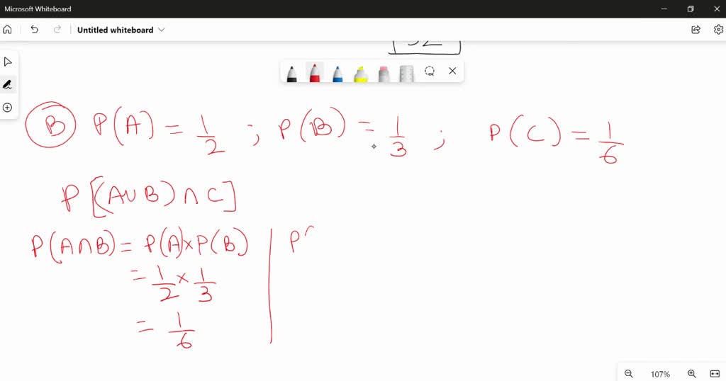 SOLVED A Suppose events B and C are independent and P B 1 4