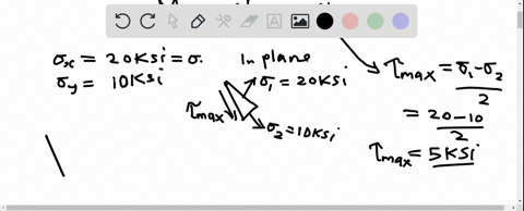 for-the-state-of-plane-stress-shown-determine-the-maximum-shearing-stress-when-a-sigma_x20-mathrmksi-34725