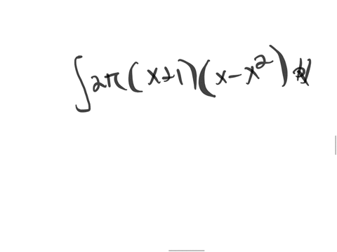 find-the-volume-of-the-solid-generated-by-yx2-and-yx-revolving-about-x-1