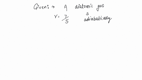 the-pressure-and-density-of-a-diatomic-gas-gamma-7-5-change-adiabatically-from-p-d-to-p-d-if-d-d32-then-p-pshould-be-a-1128-b-32-c-128-d-none-of-the-above