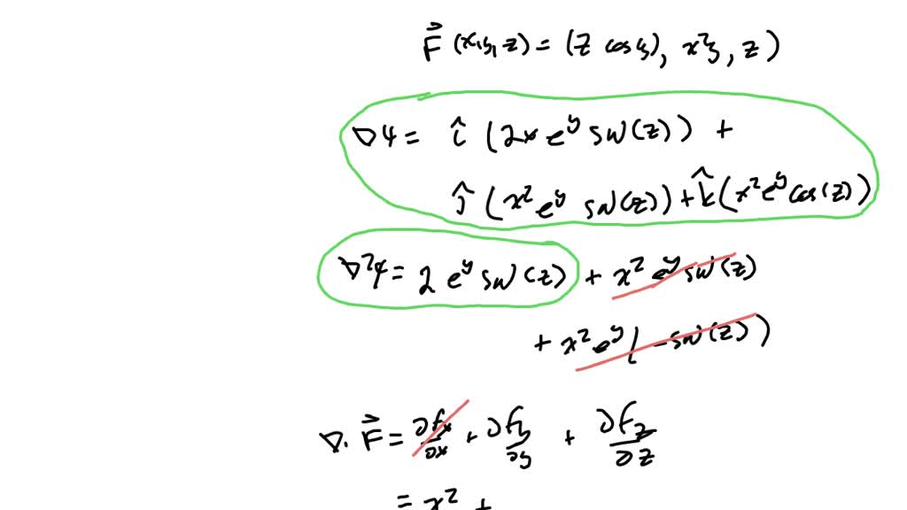 SOLVED: 0124.30.00 9- Given The Vector Field F = 10- Let B = Xaz ...