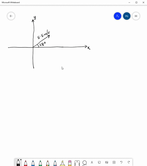 a-basketball-player-fires-a-free-throw-with-initial-velocity-v0-55-ms-at-an-angle-i-28a-above-the-horizontal-use-a-cartesian-coordinate-system-with-the-origin-located-at-the-position-the-ball-was-rele