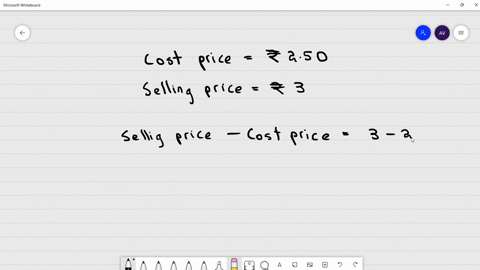find-the-gain-or-loss-per-cent-when-cp-250-and-sp-3-90462