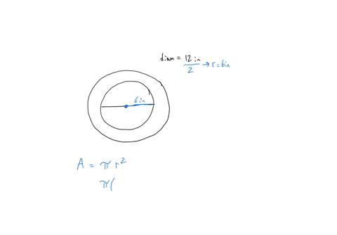 a-circular-mirror-has-a-diameter-of-12-inches-part-a-what-is-the-area-in-square-inches-of-the-mirror-a-6pi-b-12pi-c-36pi-d-72pi-part-b-a-circular-frame-that-is-3-inches-wide-surrounds-the-mi-56881