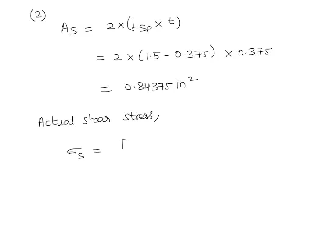 SOLVED Calculate the factors of safety on the CLEVIS for the following failure modes 1