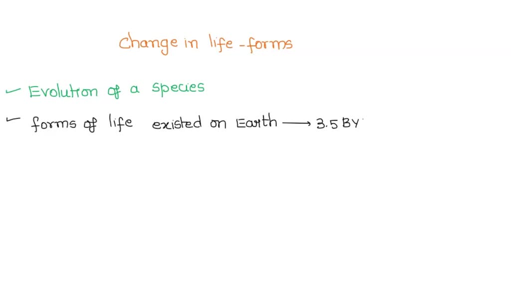 SOLVED The change in life forms in the fossil record from less complex