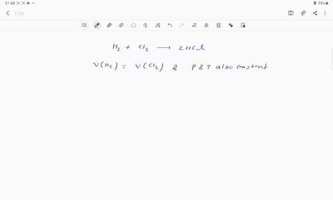 when-a-volume-of-h2-reacts-with-an-equal-volume-of-cl2-at-the-same-temperature-and-pressure-what-volume-of-product-having-the-formula-hcl-is-formed-explain-the-basis-of-your-answer-13127