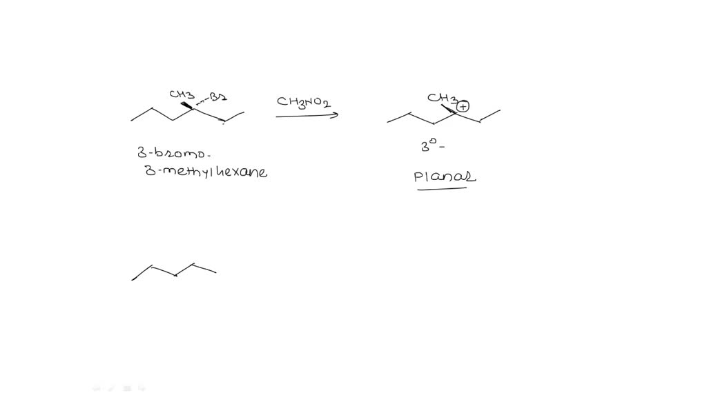 SOLVED: (R)-3-Bromo-3-methylhexane loses its optical activity when ...