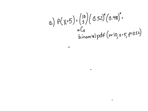 2-according-to-a-study-the-probability-that-a-randomly-selected-teenager-studied-at-least-once-during-the-week-was-only-052-let-x-be-the-number-of-teenagers-who-studied-at-least-once-during-17729