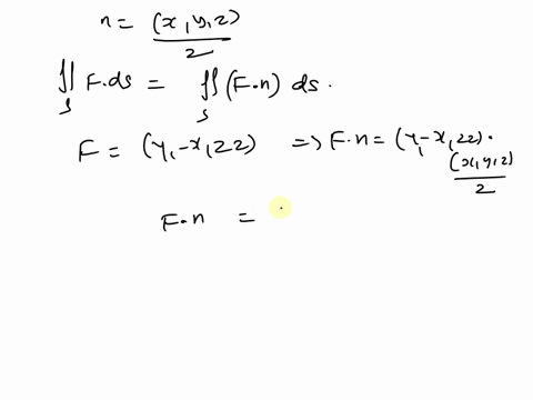compute-kvas-where-f-y-fi-22-and-s-is-the-surface-of-the-sphere-of-radins-2_-centered-at-the-origin-and-given-the-positive-outward-orientation-by-parametrizing-the-suface-27695