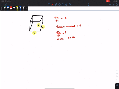 question-4-1-pts-a-rectangular-box-has-square-base-of-width-w-and-a-height-h-and-suppose-that-the-width-is-increasing-at-a-rate-of-2-cmsec-if-the-volume-of-the-box-remains-constant-what-is-t-58837