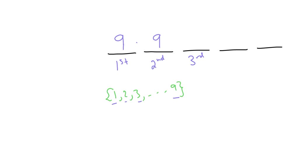 5 digit pin possible combinations