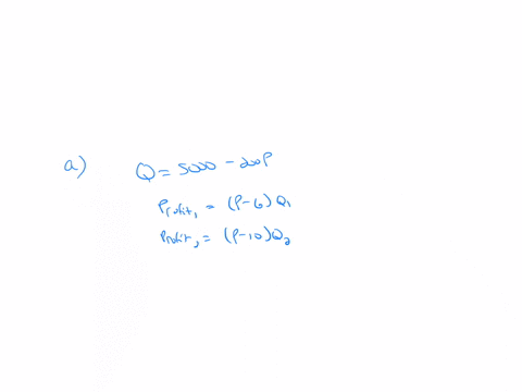 suppose-firm-1-and-firm-2-each-produce-the-same-product-and-face-a-market-demand-curve-described-by-q-5000-200p-firm-1-has-a-unit-cost-of-production-c1-equal-to-6-whereas-firm-2-has-a-higher-78647