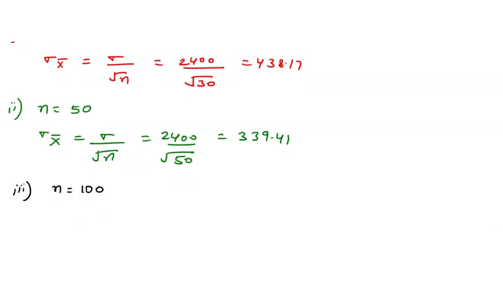 SOLVED The percentages in each of the categories in the population is