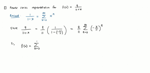 1-find-power-series-representation-for-the-function-give-your-power-series-representation-centered-at-x-0-fx-11-x-fx-n-determine-the-interval-of-convergence-enter-your-answer-using-interval-42204