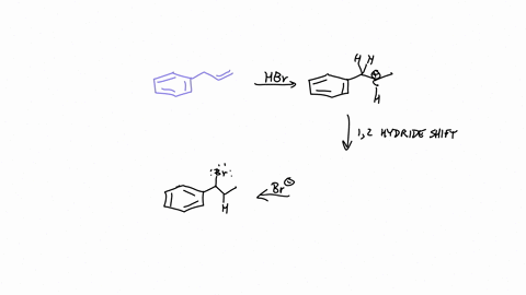please-help-me-fix-the-drawings-outlined-in-yellow-and-blue-curved-arrows-are-used-to-illustrate-the-flow-of-electrons-use-the-reaction-conditions-provided-and-follow-the-curved-arrows-to-draw-the-rea