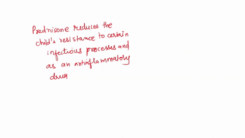 a-child-recovering-from-a-severe-asthma-attack-is-given-oral-prednisone-15-mg-twice-daily-what-is-the-priority-nursing-intervention-71377