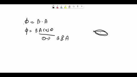 the-magnetic-flux-is-defined-as-ba-1-where-b-is-the-magnetic-field-vector-and-a-is-the-area-vector-of-the-area-enclosing-the-magnetic-field-the-dot-is-the-dot-product-of-vectors-therefore-th-19556