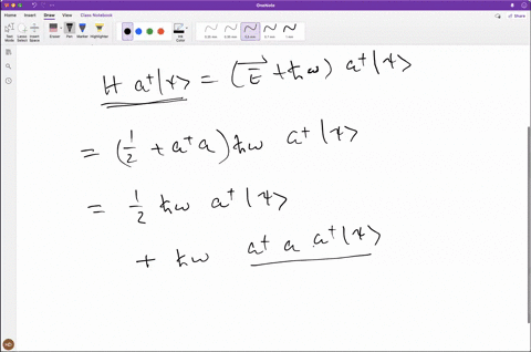 write-down-the-hamiltonian-operator-for-a-harmonic-oscillator-h-defined-in-terms-of-ladder-operators-a-and-a-and-show-that-if-i-is-an-eigenstate-of-h-with-energy-eigenvalue-e-then-a-i-is-also-an-eigen