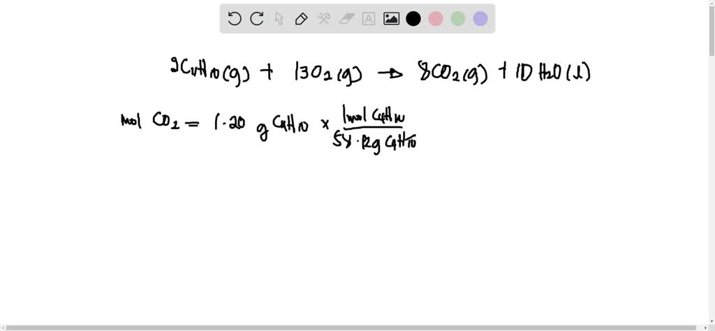 SOLVED: Butane, C4H10, Is A Component Of Natural Gas That Is Used As ...