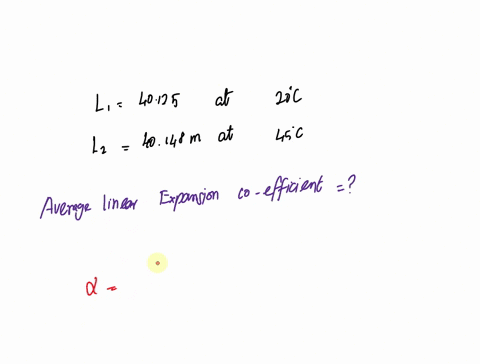 a-metal-rod-is-40125m-long-at-20c-and-40148m-long-at-45c-calculate-the-average-linear-expansion-coefficient-in-this-temperature-range-45351