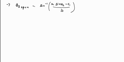 a-the-link-lengths-and-the-value-of-theta-2-for-some-four-bar-linkages-are-defined-in-table-p4-2-the-linkage-configuration-and-terminology-are-shown-in-figure-p4-2-for-row-b-only-draw-the-li-54382