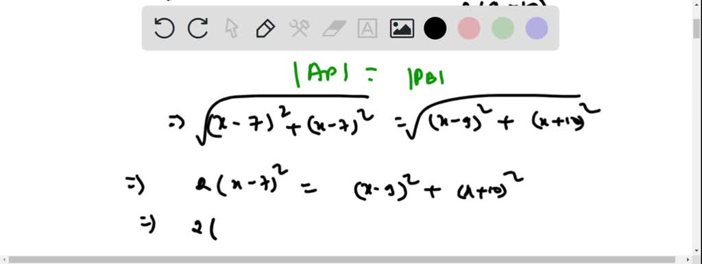 solved-point-find-the-point-y-on-the-line-y-x-that-is-equidistant-from-the-points-7-and