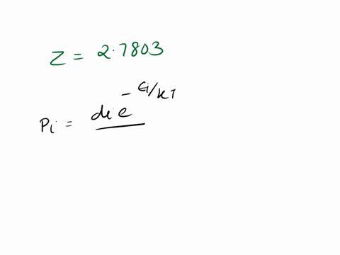 3-11asystem-has-energy-levels-at-0e300kand-e600kwherek-is-boltzmanns-constantthe-degeneracies-of-the-levels-are-13and-5-respectively-a-calculate-the-partition-functionthe-relative-population-52514