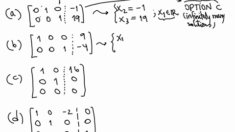 points-the-reduced-row-echelon-forms-of-the-augmented-matrices-of-four-systems-are-given-below-how-many-solutions-does-each-system-have-1-no-solutions-b-unique-solution-infinltely-many-solut-26656