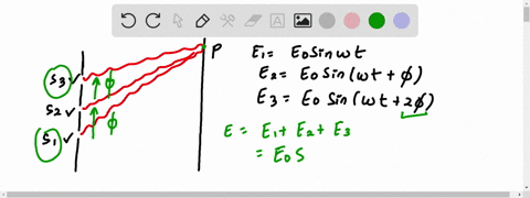 consider-three-equally-spaced-sources-of-light-each-with-amplitude-e0-a-three-slit-experiment-suppose-the-slits-are-separated-by-d-and-the-wavelength-of-light-is-the-interference-pattern-is-77427