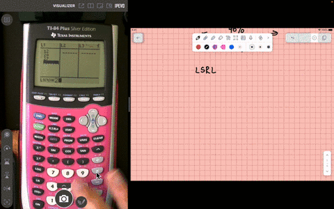 an-experiment-is-run-the-mass-of-an-object-is-recorded-over-time-time-min-mass-g-12-25-20-25-27-23-29-15-33-14-run-a-linear-regression-to-determine-the-equation-of-the-line-of-best-fit-round-to-two-de
