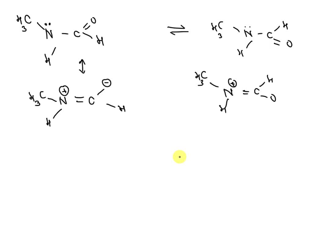 SOLVED 14 IOpts The Lewis Structure Of N Methylformamide Is Shown Below Draw All Significant