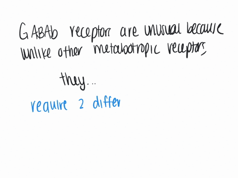 gabab-receptors-are-unusual-because-unlike-other-matabotropic-receptors-they-arequire-glycine-as-a-co-agonist-b-require-two-different-subunits-to-work-properly-c-simultaneously-enhance-na-channel-open