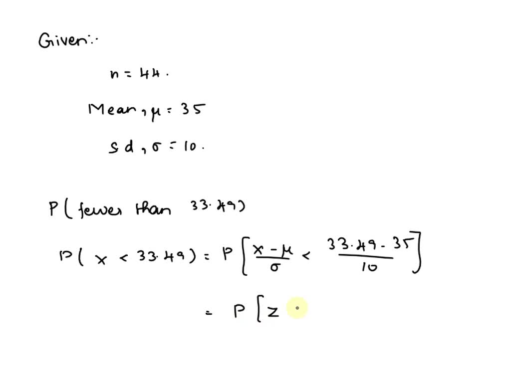 SOLVED 44 classrooms were investigated to see how many students they