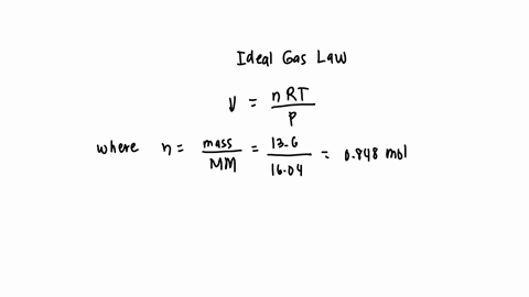 a-sample-of-methane-gas-collected-at-a-pressure-of-583-mm-hg-and-a-temperature-of-303-k-has-a-mass-of-136-grams-the-volume-of-the-sample-is-l