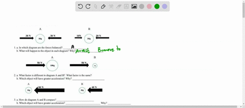 direction-the-diagrams-below-show-situations-in-which-forces-are-acting-on-objects-study-each-diagram-then-answer-the-questions-a-b-30-n-30-n-10n-30-n-1-a-in-which-diagram-are-the-forces-bal-50495
