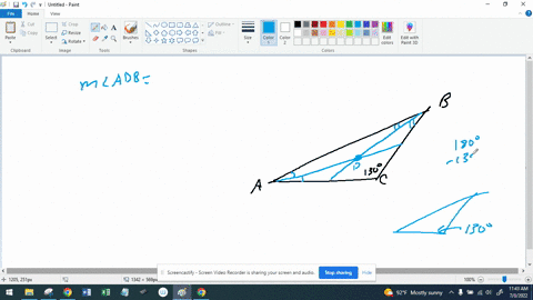 in-abc-the-angle-bisectors-drawn-from-vertices-a-and-b-intersect-at-point-d-find-adb-if-c-c130-21036