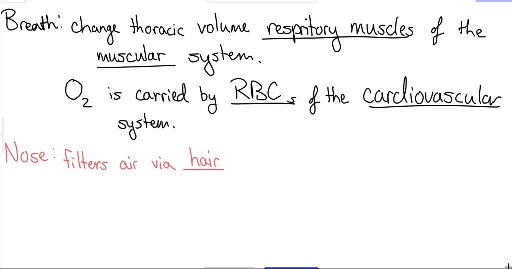 SOLVED Anatomical structures from multiple organ systems are involved