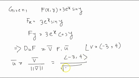 find-the-directional-derivative-of-the-function-at-the-given-point-in-the-direction-of-the-vector-v-fx-y-3ex-siny-0-3-v-34-dvf0-3-57202